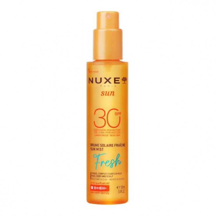Nuxe Sun Mist Fresh SPF30 150ml | Αντηλιακό Mist για Πρόσωπο, Μαλλιά & Σώμα