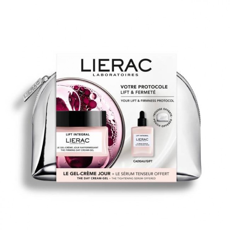Lierac Lift Integral The Firming Day Gel Cream Συσφιγκτική Κρέμα Ημέρας για Κανονικές, Μεικτές, Λιπαρές Επιδερμίδες 50ml & Δώρο Lift Integral Tensing Serum Ορός 15ml