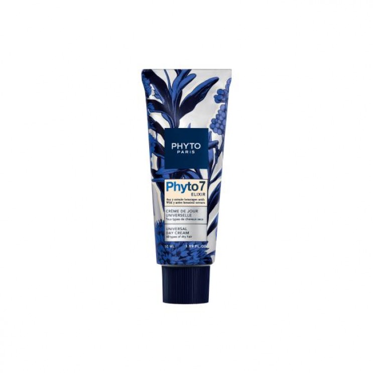 Phyto Phyto 7 Elixir Cream 50ml | Κρέμα Θρέψης & Λείανσης για Ξηρά Μαλλιά