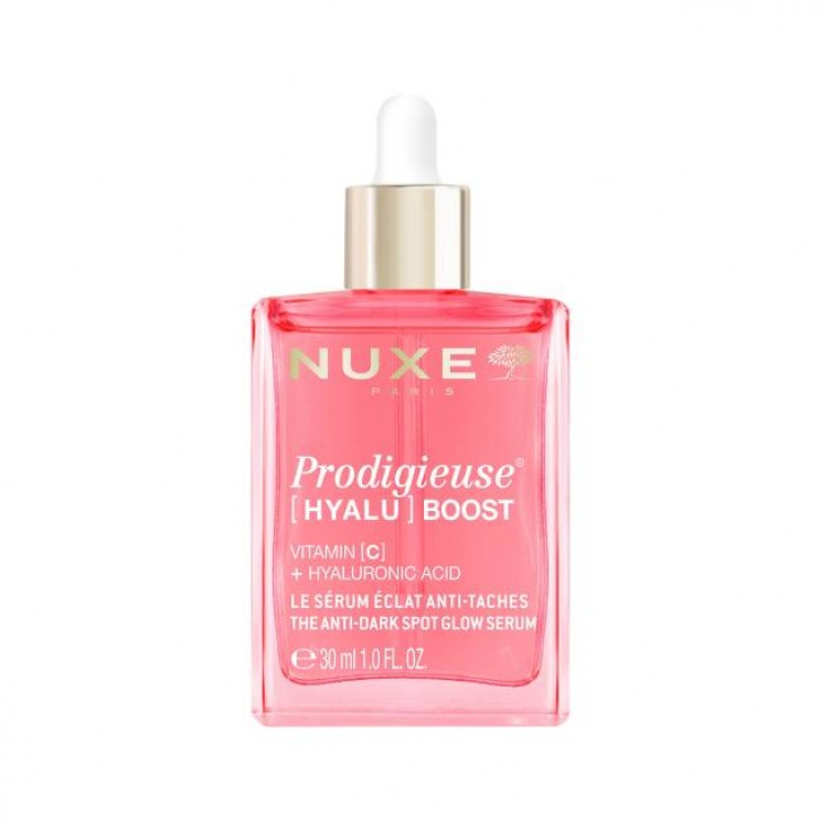 Nuxe Prodigieuse Hyalu Boost Glow Boosting Serum 30ml | Ορός Προσώπου για Λάμψη με Βιταμίνη C  