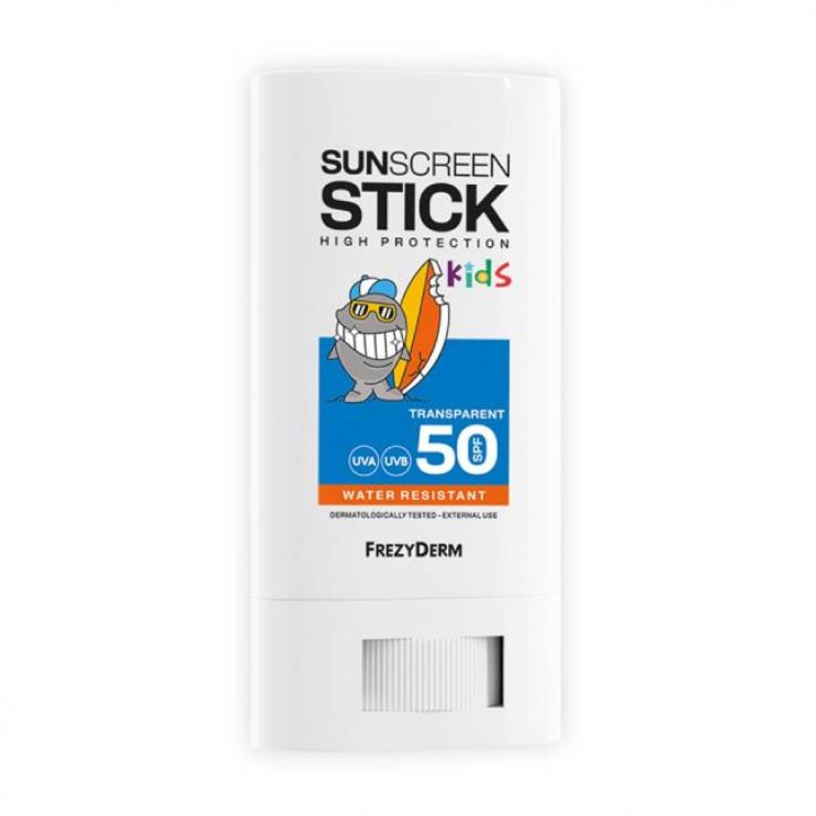 Frezyderm Sunscreen Stick Kids SPF50 20ml | Διάφανο Αντηλιακό Stick Προσώπου για Παιδιά 