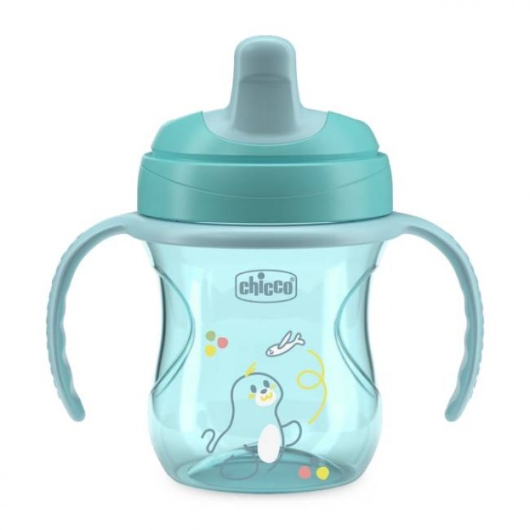 Chicco Training Cup Mix & Match 6m+ 200ml | Εκπαιδευτικό Κύπελλο Natural Bεραμάν για 6+ Μηνών  ΜΗΤΕΡΑ & ΠΑΙΔΙ