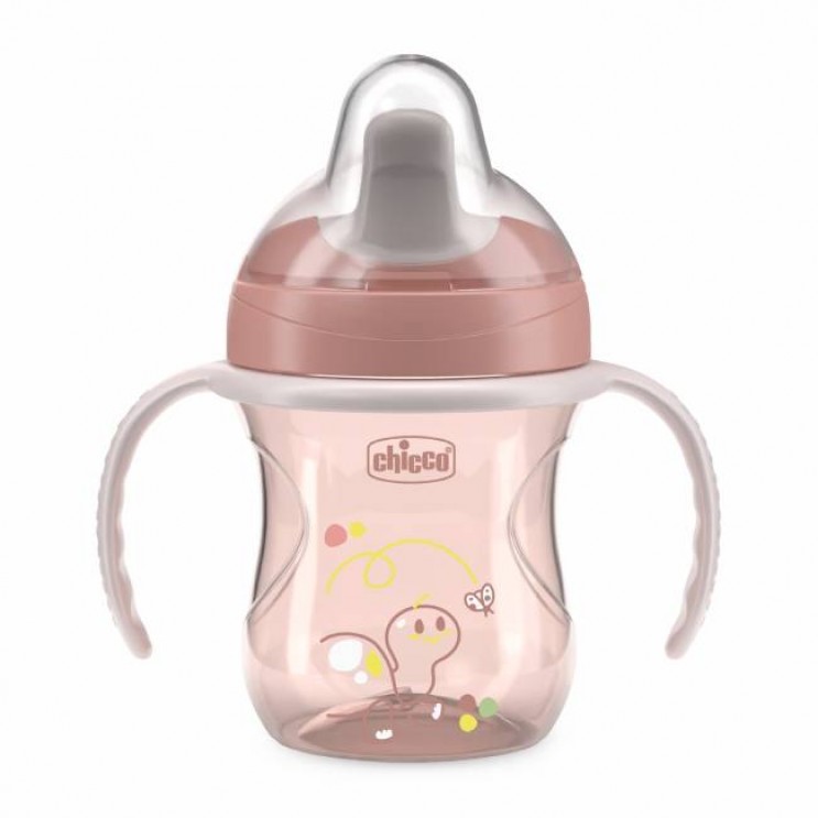 Chicco Training Cup Mix & Match 6m+ 200ml | Εκπαιδευτικό Κύπελλο Natural Ροζ για 6+ Μηνών  ΜΗΤΕΡΑ & ΠΑΙΔΙ