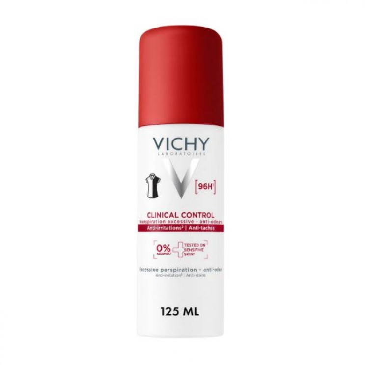Vichy Deodorant Clinical Control 96h Spray 125ml | Αποσμητικό Σπρέι για 96ώρες Προστασίας