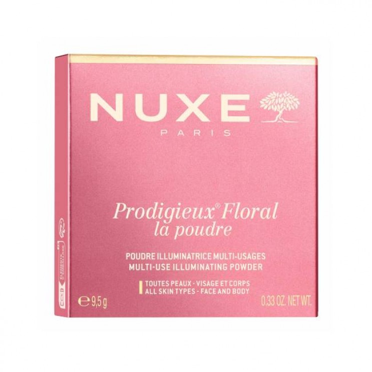 Nuxe Prodigieux Multi-Use Illuminating Powder 9,5g | Highliter σε Μορφή Πούδρας για Πρόσωπο και Σώμα