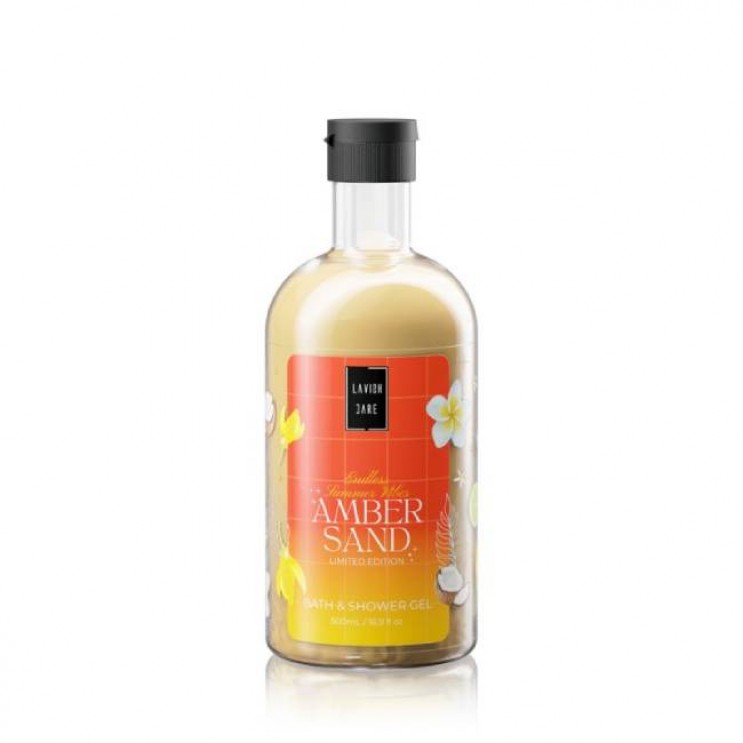 Lavish Care Endless Summer Vibes Amber Sand Bath & Shower Gel 500ml | Αφρόλουτρο με Καλοκαιρινό Άρωμα 