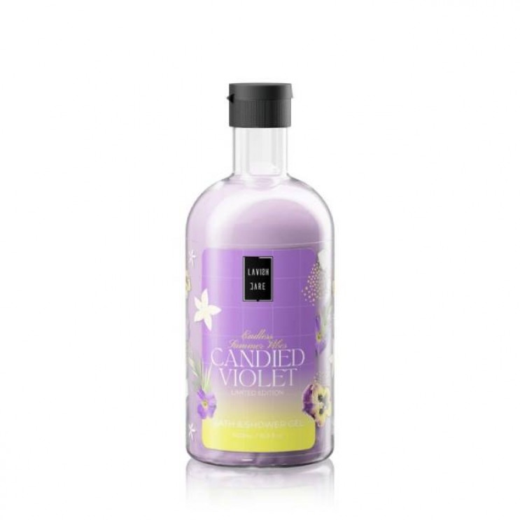 Lavish Care Endless Summer Vibes Candied Violet Bath & Shower Gel 500ml | Αφρόλουτρο με Άρωμα Γλυκιά Βιολέτα & Βανίλια