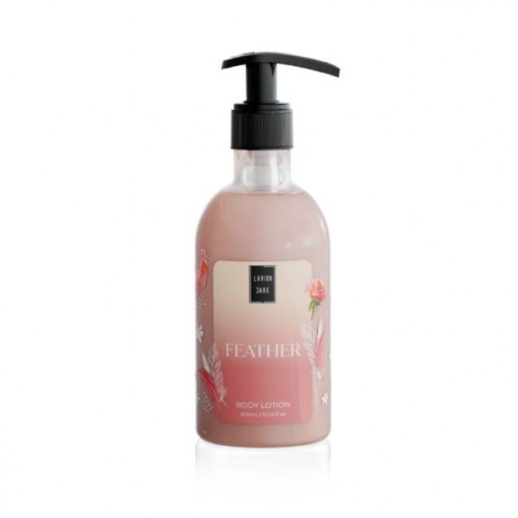 Lavish Care Feather Body Lotion 300ml | Ενυδατική Κρέμα Σώματος & Χεριών με Γλυκό Άρωμα