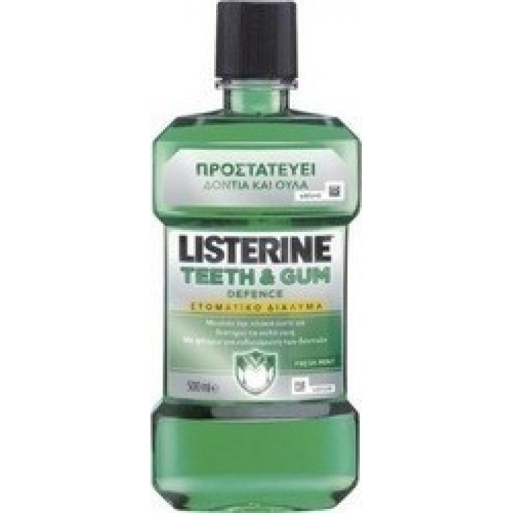 Listerine Teeth & Gum Defence Στοματικό Διάλυμα 500ml