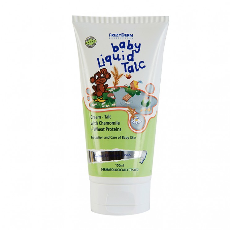 Frezyderm Baby Liquid Talc 150ml | Κρέμα talc για την Περιποίηση της Βρεφικής Επιδερμίδας. ΦΡΟΝΤΙΔΑ ΜΩΡΟΥ