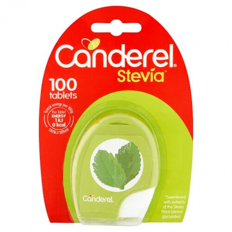 Canderel Stevia Green Υποκατάστατο Ζάχαρης Με Στέβια 100 Δισκία