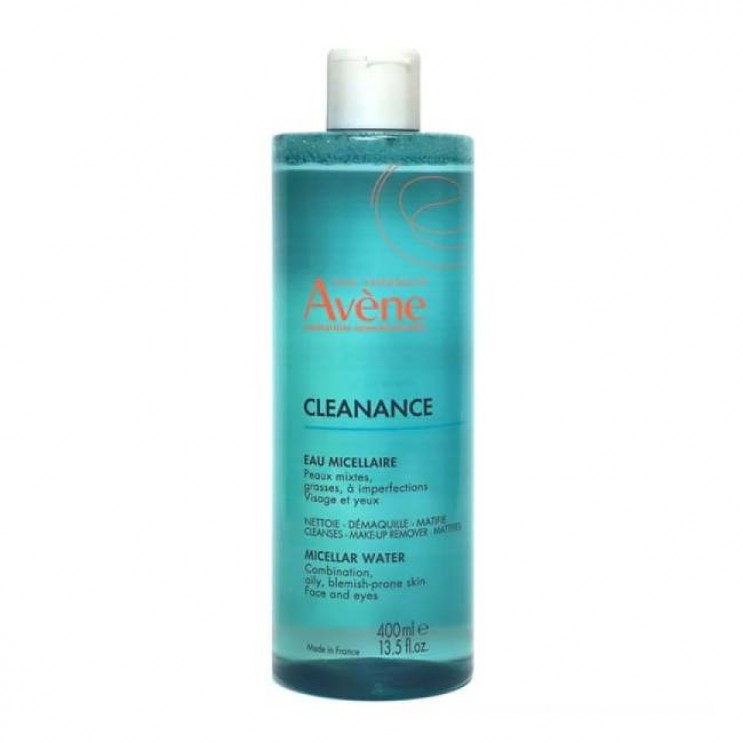 Avene Cleanance Eau Micellaire 400ml | Νερό Καθαρισμού & Ντεμακιγιάζ για Λιπαρές Επιδερμίδες 