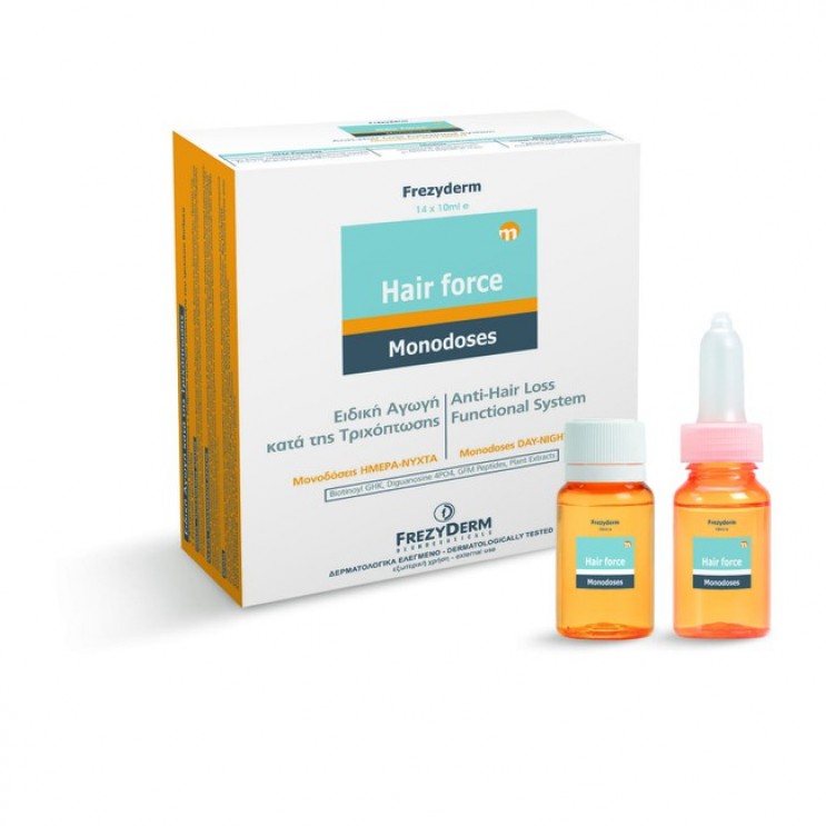 Frezyderm Hair Force Monodose 14x10ml | Ειδική Αγωγή Κατά της Τριχόπτωσης σε Μονοδόσεις 
