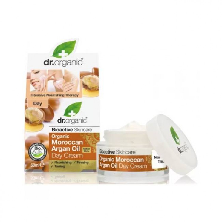 Dr.Organic Moroccan Argan Oil Day Cream 50ml | Κρέμα Ημέρας με Βιολογικό έλαιο Αργκάν
