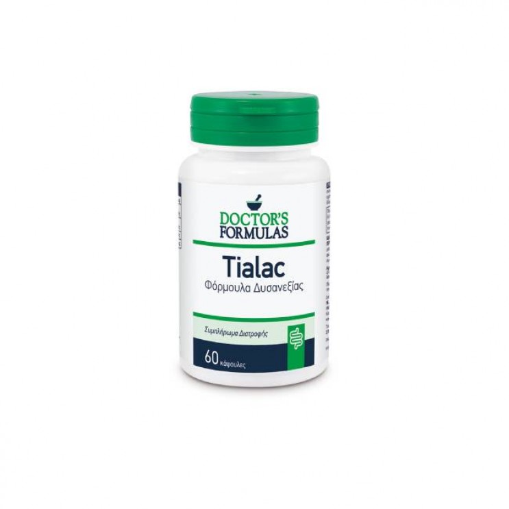 Doctor's Formulas Tialac 60caps | Φόρμουλα Δυσανεξίας