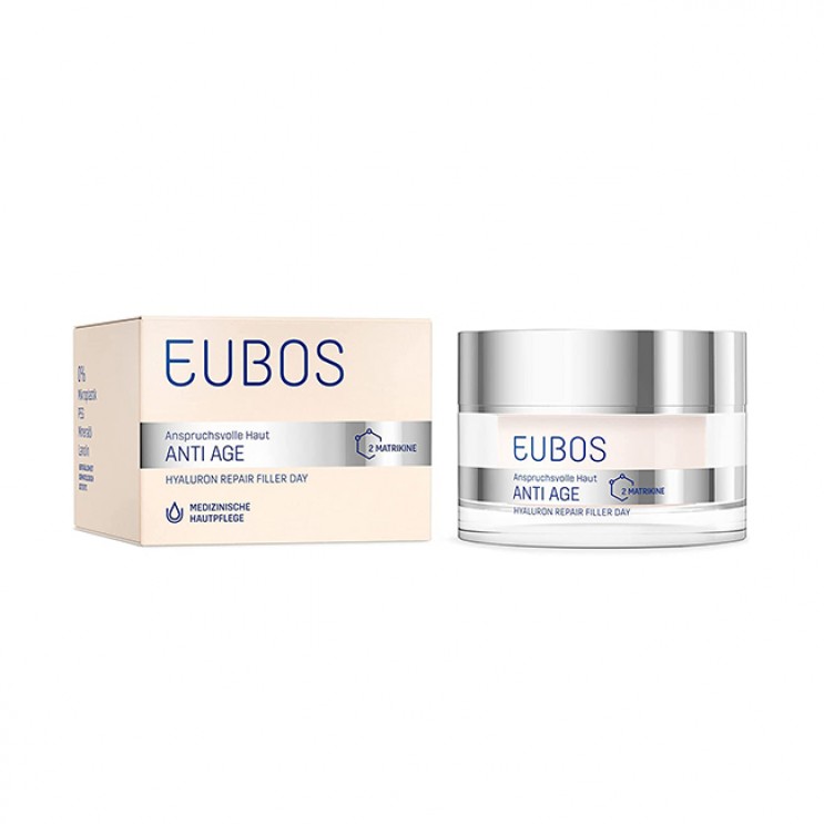 Eubos Anti Age Hyaluron Repair Filler Day  50ml | Αντιγηραντική Κρέμα Ημέρας ΦΡΟΝΤΙΔΑ ΠΡΟΣΩΠΟΥ