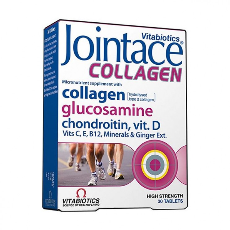 Vitabiotics Jointace Collagen 30tabs | Συμπλήρωμα Διατροφής με Γλυκοσαμίνη, Χονδροϊτίνη, Κολλαγόνο και Βιταμίνη D3  ΔΗΜΟΦΙΛΕΣΤΕΡΑ