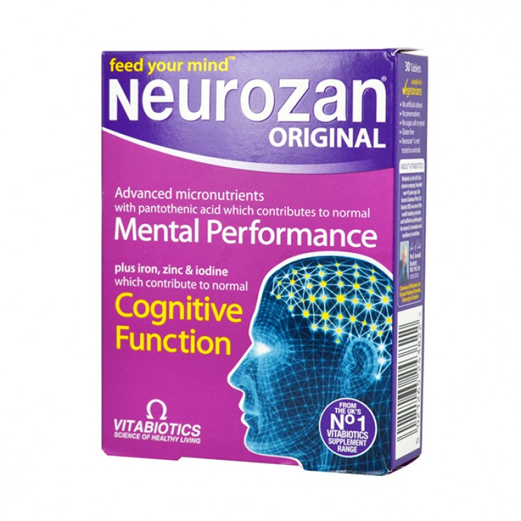 Vitabiotics Neurozan, Σύνθεση Θρεπτικών Συστατικών για την Υγεία του Εγκεφάλου 30caps ΦΑΡΜΑΚΕΙΟ