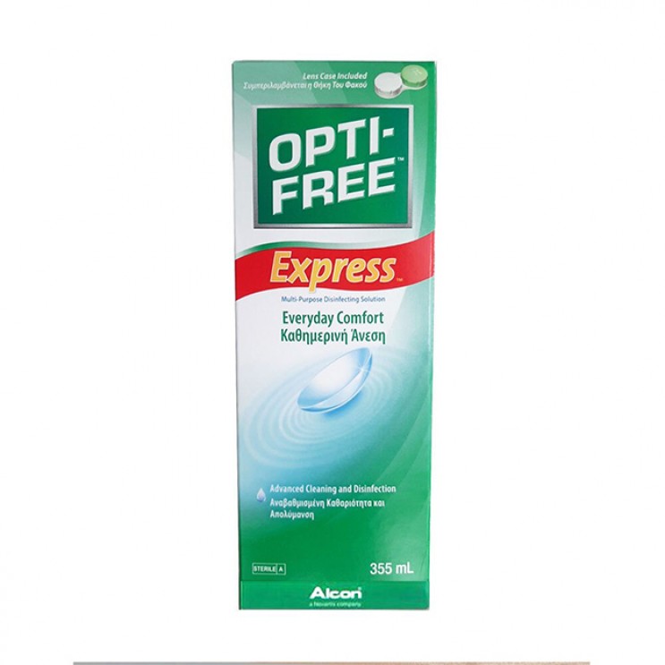 Opti-Free Express 355ml | Υγρό Φακών Επαφής ΓΙΑ ΤΑ ΜΑΤΙΑ
