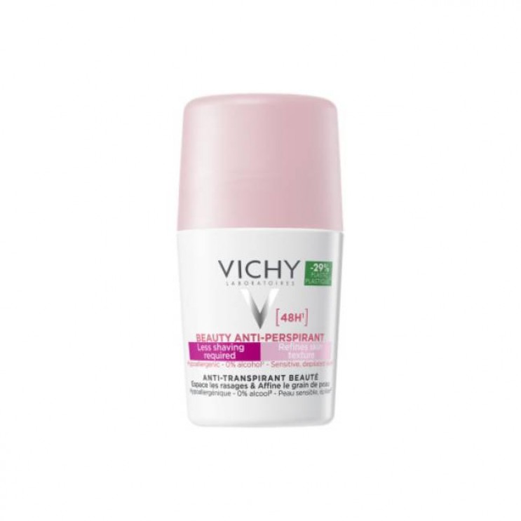 Vichy Deodorant Roll On Ideal Finish 50ml | Αποσμητικό που Αραιώνει το Διάστημα μεταξύ των Ξυρισμάτων, 48h Προστασία ΦΡΟΝΤΙΔΑ ΓΙΑ ΤΟ ΣΩΜΑ