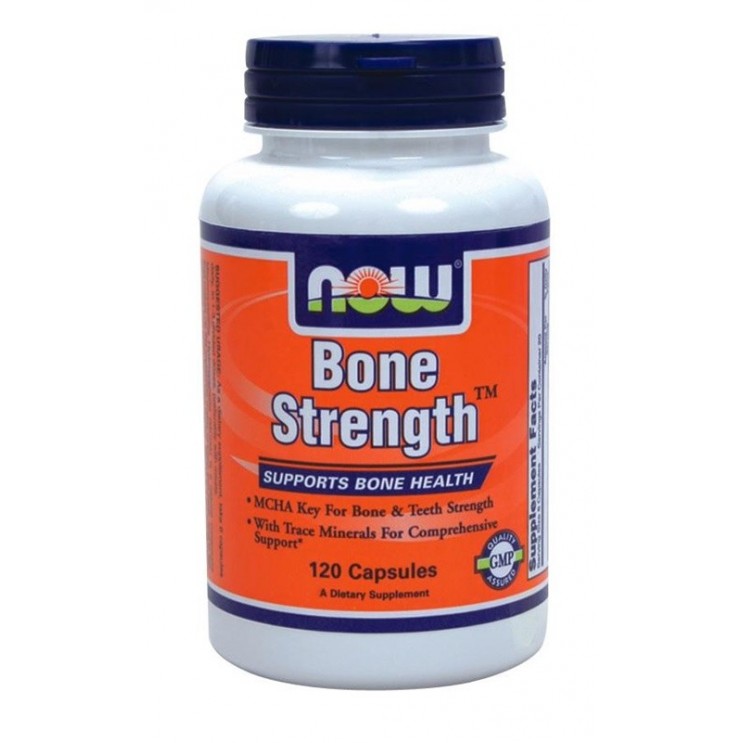 Now Foods Bone Strength 120caps | Συμπλήρωμα για την Υγεία των Οστών