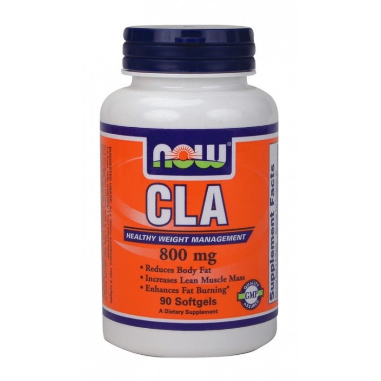Now Foods CLA 800 mg , 90 softgels | Συμπλήρωμα Διατροφής για την Καύση του Λίπους