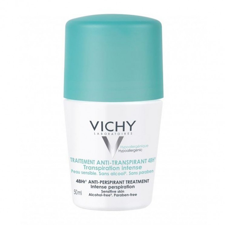 Vichy Deodorant Roll-On 48h Intensive 50ml | Αποσμητικό κατά της Έντονης Εφίδρωσης για Άνδρες & Γυναίκες  ΦΡΟΝΤΙΔΑ ΓΙΑ ΤΟ ΣΩΜΑ
