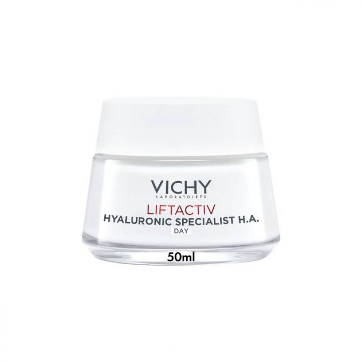 Vichy Liftactiv Hyaluronic Specialist H.A Cream  Normal to Combination Skin 50ml | Κρέμα Ημέρας για Ενίσχυση του Υαλουρονικού Οξέος, Ενάντια στα Πρώτα Σημάδια Γήρανσης για Κανονική έως Μεικτή Επιδερμίδα ΦΡΟΝΤΙΔΑ ΠΡΟΣΩΠΟΥ