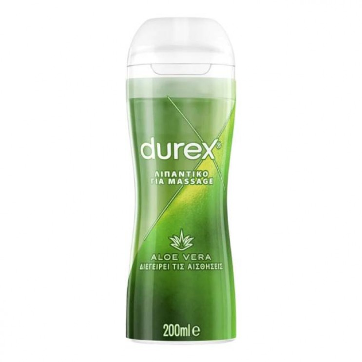 Durex Massage Lube Aloe Vera 200ml | Τζελ για Μασάζ & Λιπαντικό ΥΓΙΕΙΝΗ