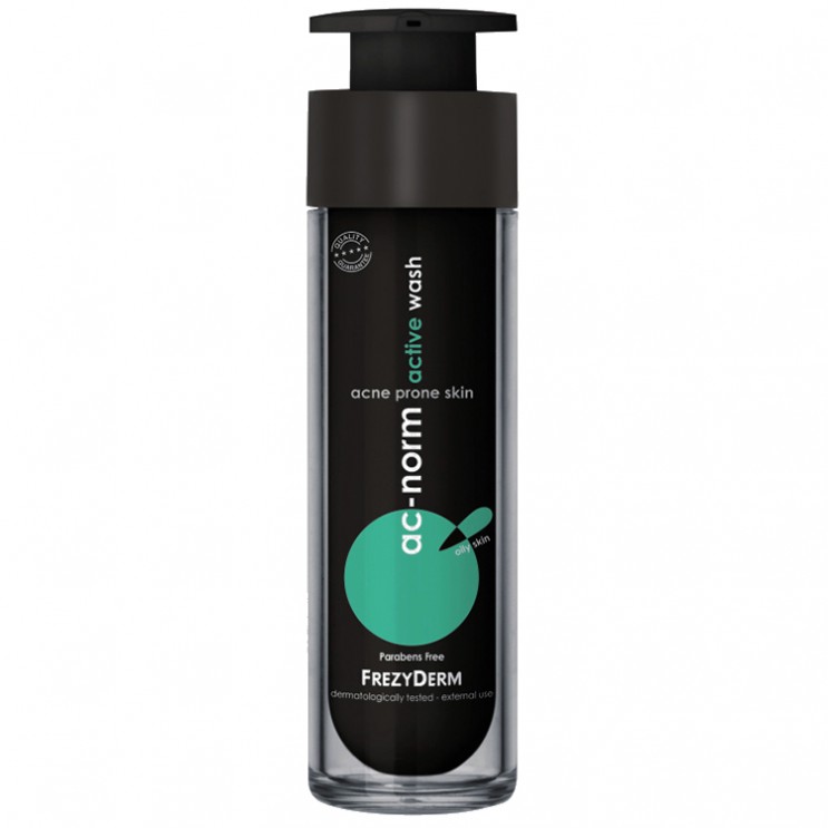 Frezyderm Ac-Norm Active Wash 50ml | Καθαριστικό Τζελ Προσώπου για την Ακμή ΦΡΟΝΤΙΔΑ ΠΡΟΣΩΠΟΥ