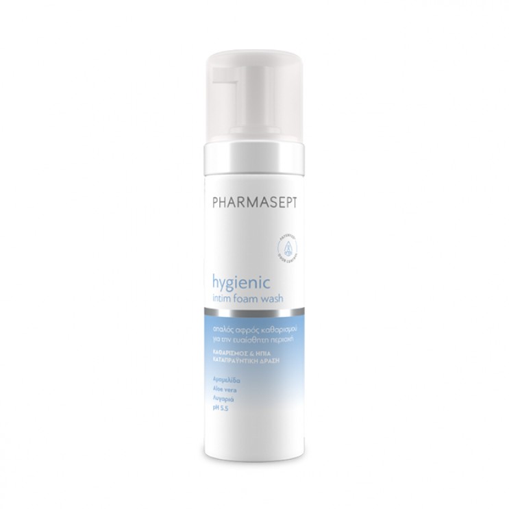 Pharmasept Hygienic Intim Care Foam Wash 200ml | Αφρός Καθαρισμού της Ευαίσθητης Περιοχής