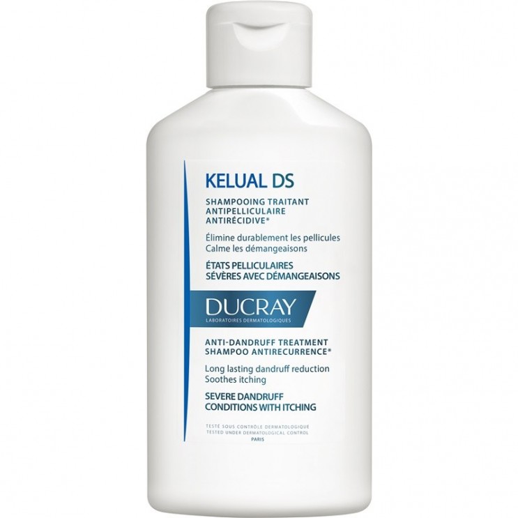 Ducray Kelual Ds Shampoo 100ml | Σαμπουάν Αγωγής για Σοβαρές Απολεπιστικές Καταστάσεις με Κνησ
