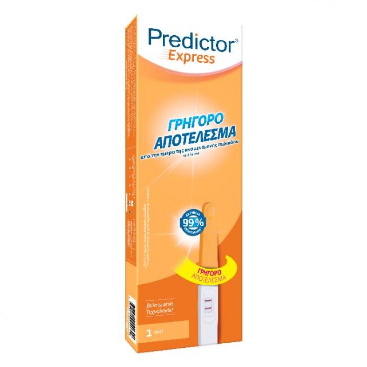 Predictor Express 1τμχ | Τεστ Εγκυμοσύνης – Γρήγορη Διάγνωση Εγκυμοσύνης
