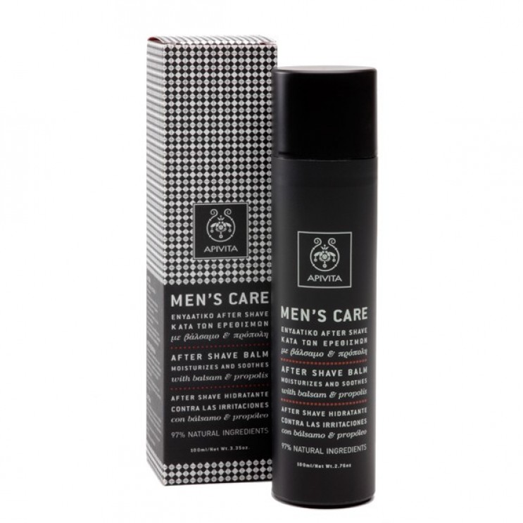 Apivita Men's Care After Shave 100ml |  Ενυδατικό After Shave κατά των Ερεθισμών με Βάλσαμο και Πρόπολη  ΠΡΟΙΟΝΤΑ ΞΥΡΙΣΜΑΤΟΣ