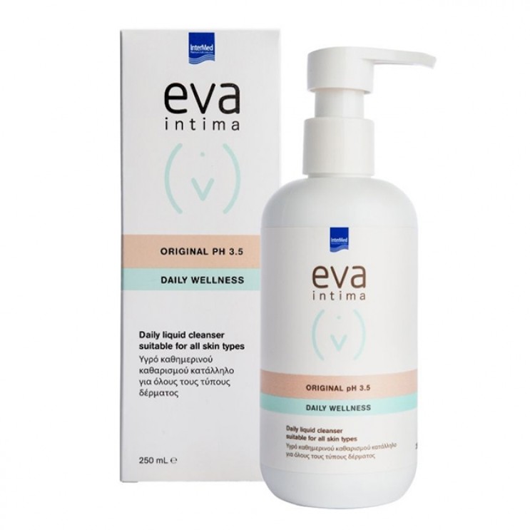Intermed Eva Intima Wash Original 250ml | Καθημερινό Υγρό Καθαρισμού Ευαίσθητης Περιοχής 