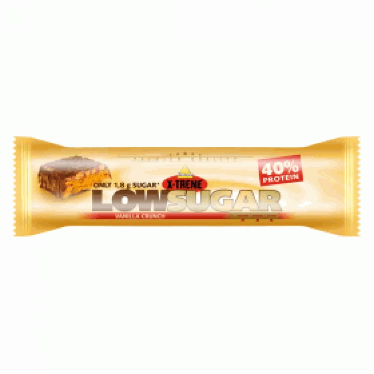 Inkospor X-treme Low Sugar Crunch bar 65gr (Vanilla Crunch) ΑΔΥΝΑΤΙΣΜΑ