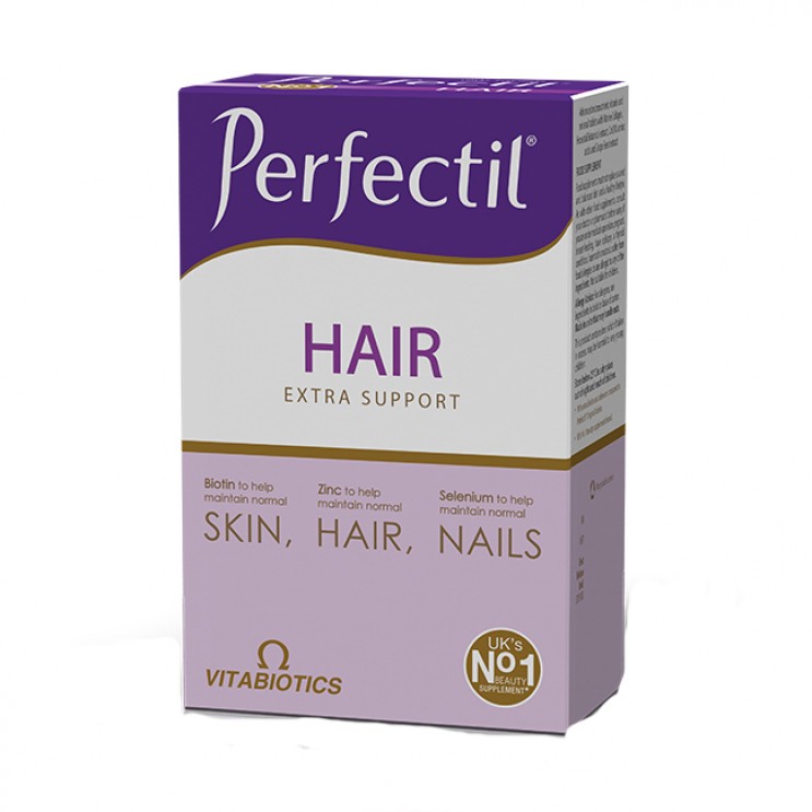 Vitabiotics Perfectil Hair Extra Supportt,60 tabs |  Συμπλήρωμα Διατροφής για Υγιή Μαλλιά, Δέρμα & Νύχια  ΦΡΟΝΤΙΔΑ ΜΑΛΛΙΩΝ