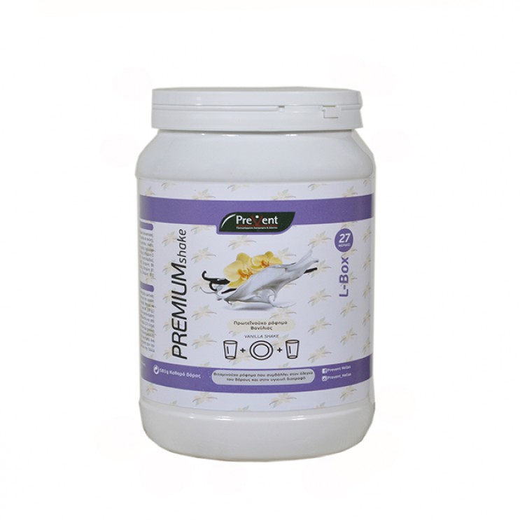 Prevent Premium Shake Long Box Vanila 581gr | Υποκατάστατο Γεύματος για τον Έλεγχο του Σωματικού Βάρους ,Βανίλια