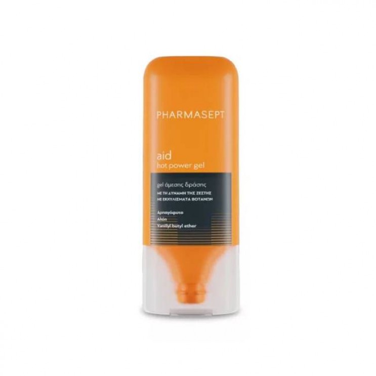 Pharmasept Aid Hot Power Gel l 100ml | Άμεση Ανακούφιση με τη Δύναμη της Ζέστης ΦΑΡΜΑΚΕΙΟ