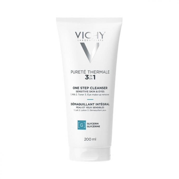 Vichy Purete Thermale 3in1 200ml | Ντεμακιγιάζ Προσώπου & Ματιών 3 Σε 1   Καθαρισμός - Ντεμακιγιάζ
