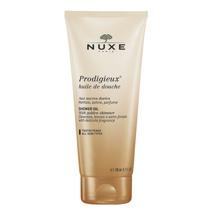 Nuxe Prodigieux Shower Oil 200ml | Ντελικάτο Αφρόλουτρο για Μεταξένια Αίσθηση ΦΡΟΝΤΙΔΑ ΓΙΑ ΤΟ ΣΩΜΑ