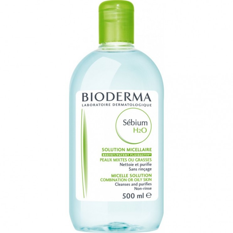 Bioderma Sebium Η2Ο 500ml | Διάλυμα Καθαρισμού για Δέρμα Λιπαρό με Τάση Ακμής ΦΡΟΝΤΙΔΑ ΠΡΟΣΩΠΟΥ