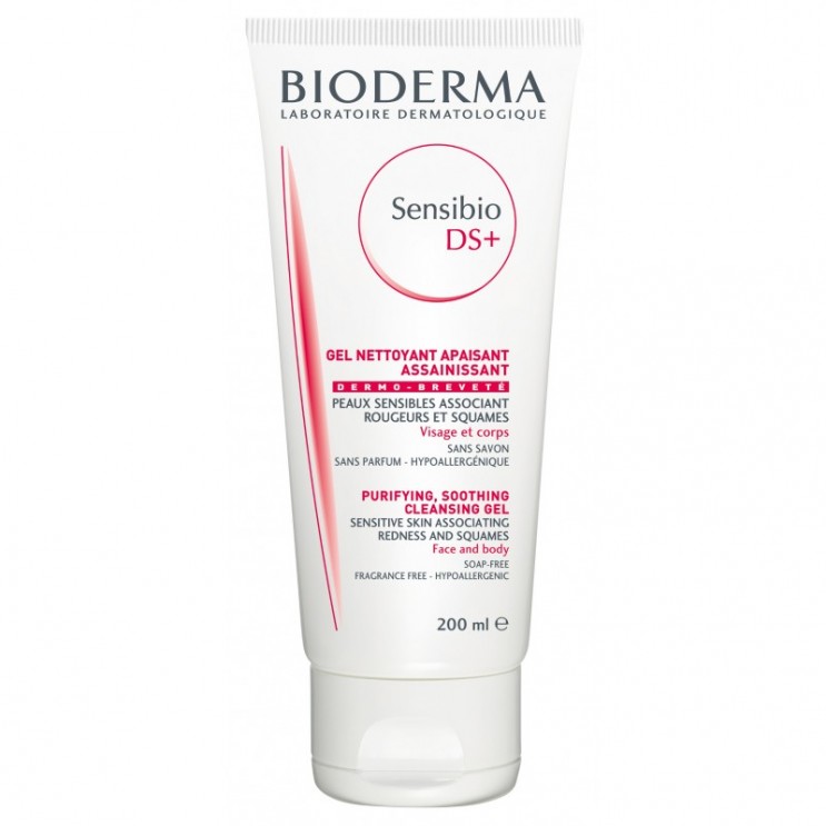 Bioderma Sensibio DS+ Gel 200ml| Αφρίζον Ζελ Καθαρισμού ΦΡΟΝΤΙΔΑ ΠΡΟΣΩΠΟΥ