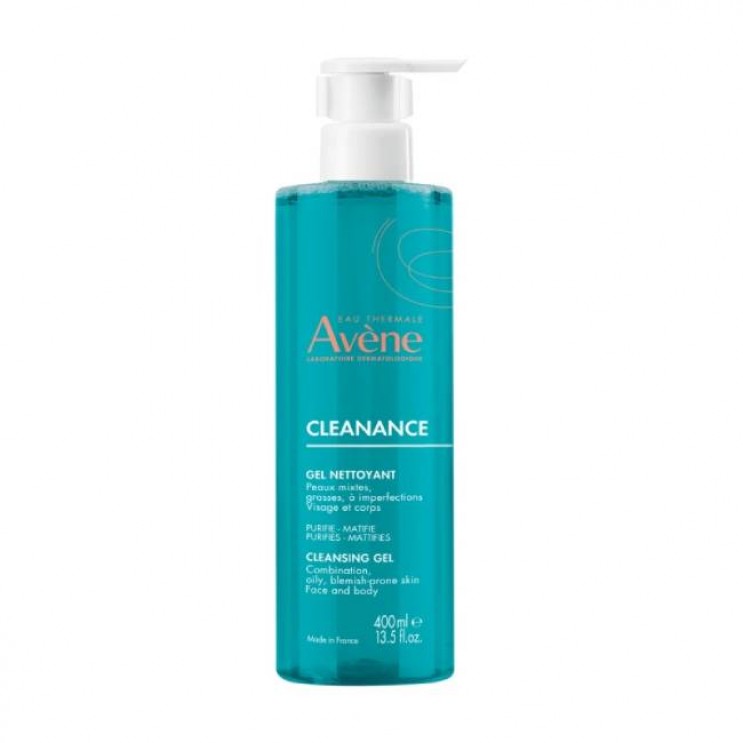 Avene Cleanance Gel Nettoyant 400ml | Καθαριστικό Προσώπου & Σώματος για  Λιπαρό Δέρμα  ΦΡΟΝΤΙΔΑ ΠΡΟΣΩΠΟΥ
