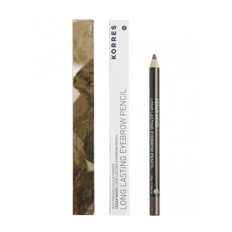 Korres Long Lasting Eyebrow Pencil 01 Dark Shade 1,29mL. | Μολύβι για τα Φρύδια Σκούρα Απόχρωση ΜΑΚΙΓΙΑΖ