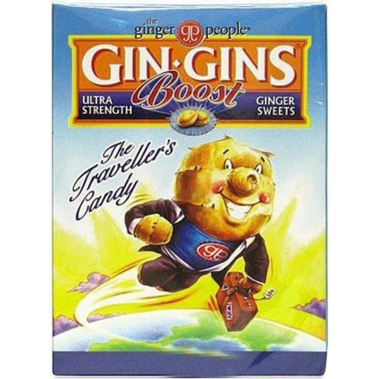 Gin Gins Boost 31gr | Παστίλιες από Φρέσκια Πιπερόριζα για ναυτία, δυσπεψία, πονόλαιμο, εντερικούς κολικούς  ΦΥΤΙΚΑ & ΒΟΤΑΝΑ