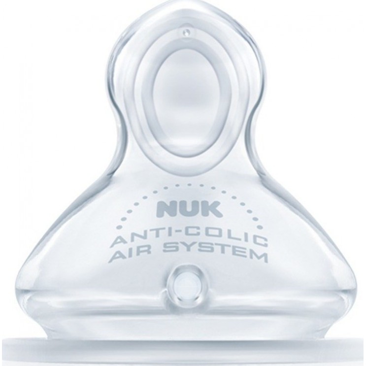 Nuk First Choice+ Θηλή Σιλικόνης Κατά Των Κολικών Μέγεθος 1 Medium  ΑΞΕΣΟΥΑΡ ΓΙΑ ΜΩΡΑ