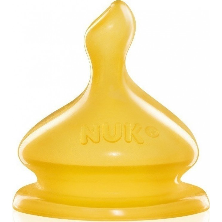 Nuk First Choice Θηλή Kαουτσούκ Kατά των Kολικών, Μέγεθος 2 (6+Μηνών) Medium Οπή