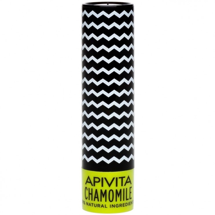 Apivita Lip Care Chamomile SPF15,  4,4g | Ενυδατικό & Καταπραϋντικό Στικ Χειλιών spf15 με Χαμομήλι  ΦΡΟΝΤΙΔΑ ΠΡΟΣΩΠΟΥ