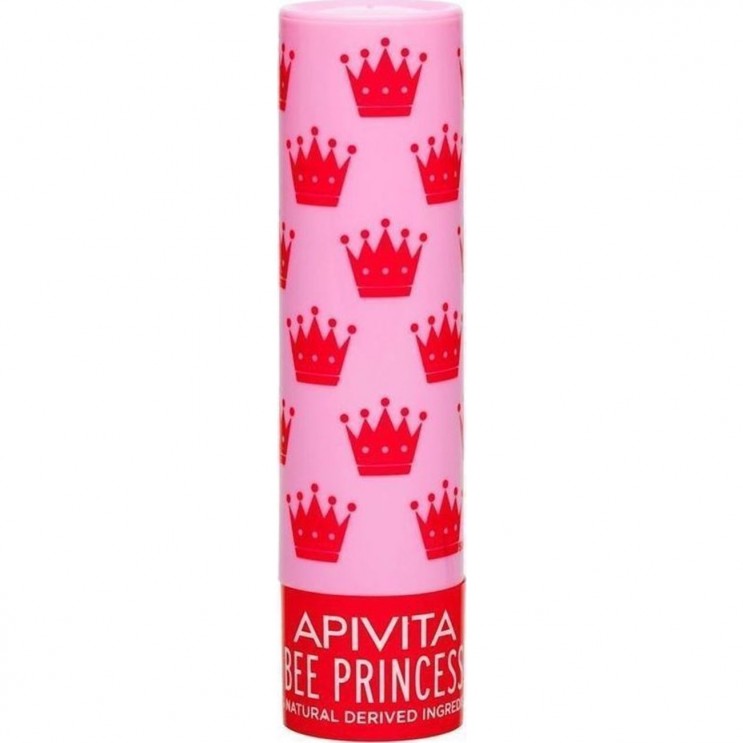 Apivita Lip Care Bee Princess Bio-Eco 4.4g | Ενυδατικό Στικ  Χειλιών για Κορίτσια 